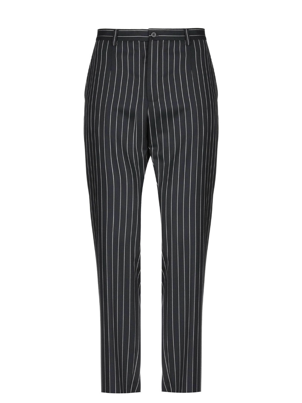 Black Striped Tailored Trousers by Dolce&Gabbana